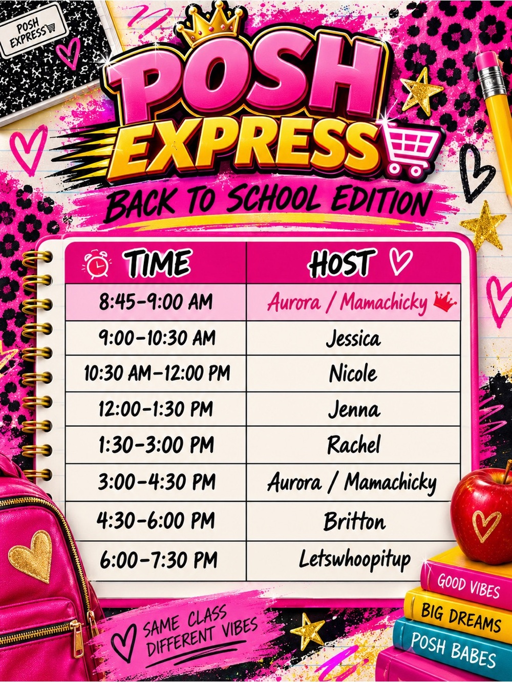 Posh Express: Back To School Edition 9/17 - Picture 2 of 2